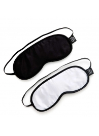 Набор из двух масок на глаза Soft Blindfold Twin Pack - Fifty Shades of Grey - купить с доставкой в Челябинске