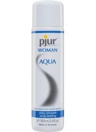 Лубрикант на водной основе pjur WOMAN Aqua - 100 мл. - Pjur - купить с доставкой в Челябинске