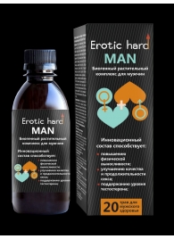 Мужской биогенный концентрат для усиления эрекции Erotic hard Man - 250 мл. - Erotic Hard - купить с доставкой в Челябинске