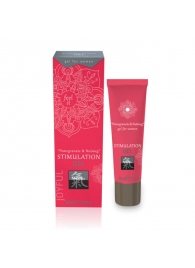 Возбуждающий интимный гель для двоих STIMULATION GEL Pomegranate   Nutmeg - 30 мл. - Shiatsu - купить с доставкой в Челябинске