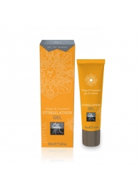 Возбуждающий интимный гель STIMULATION GEL Ginger   Cinnamon - 30 мл. - Shiatsu - купить с доставкой в Челябинске