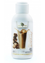 Интимный гель-смазка JUICY FRUIT с ароматом молочного шоколада - 100 мл. - БиоМед - купить с доставкой в Челябинске