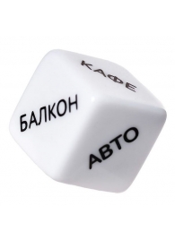 Игральный кубик  Места любви - Eromantica - купить с доставкой в Челябинске