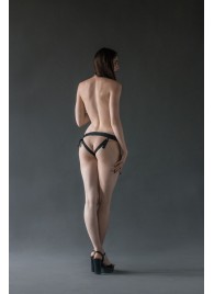 Черные трусики Better с анальной насадкой - 8 см. - Lola Games - купить с доставкой в Челябинске