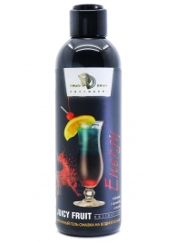 Интимный гель-смазка JUICY FRUIT с ароматом энергетика - 200 мл. - БиоМед - купить с доставкой в Челябинске