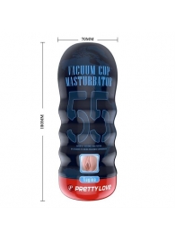 Мастурбатор-вагина Vacuum Cup Masturbator - Baile - в Челябинске купить с доставкой