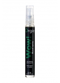 Оральный спрей Orgie WOW! Blowjob Spray с охлаждающим и возбуждающим эффектом - 10 мл. - ORGIE - купить с доставкой в Челябинске
