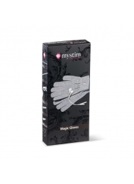Перчатки для чувственного электромассажа Magic Gloves - MyStim - купить с доставкой в Челябинске