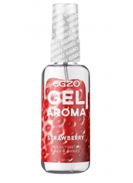 Интимный лубрикант EGZO AROMA с ароматом клубники - 50 мл. - EGZO - купить с доставкой в Челябинске
