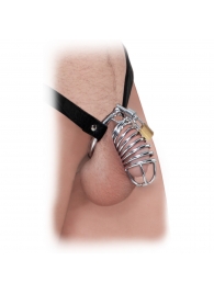 Кольцо верности Extreme Chastity Belt с фиксацией головки - Pipedream - купить с доставкой в Челябинске