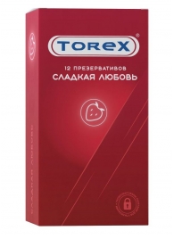 Презервативы Torex  Сладкая любовь  с ароматом клубники - 12 шт. - Torex - купить с доставкой в Челябинске