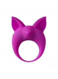 Фиолетовое эрекционное кольцо Kitten Kyle - Lola Games - в Челябинске купить с доставкой