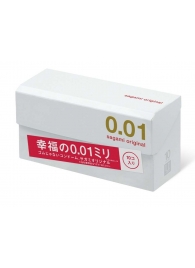 Супер тонкие презервативы Sagami Original 0.01 - 10 шт. - Sagami - купить с доставкой в Челябинске