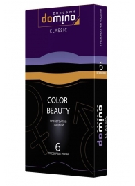 Разноцветные презервативы DOMINO Colour Beauty - 6 шт. - Domino - купить с доставкой в Челябинске