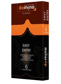 Презервативы с увеличенным количеством смазки DOMINO Easy Entry - 6 шт. - Domino - купить с доставкой в Челябинске