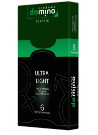 Супертонкие презервативы DOMINO Ultra Light - 6 шт. - Domino - купить с доставкой в Челябинске