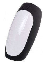 Черно-белый перезаряжаемый мастурбатор Erotist Hailstorm - Erotist Adult Toys - в Челябинске купить с доставкой