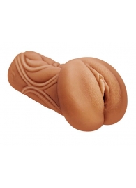 Кофейный мастурбатор-вагина Dumpling - Lola Games - в Челябинске купить с доставкой