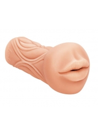 Телесный мастурбатор-ротик Sweet Lips - Lola Games - в Челябинске купить с доставкой