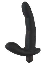 Черный вибромассажер простаты Naughty Finger Prostate Vibe - 13,8 см. - Orion - в Челябинске купить с доставкой