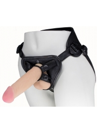 Пояс харнесс BEST UNI strap с 2 насадками - 18 и 22 см. - LOVETOY (А-Полимер) - купить с доставкой в Челябинске