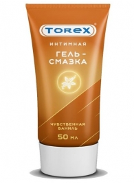 Смазка на водной основе TOREX  Чувственная ваниль  - 50 мл. - Torex - купить с доставкой в Челябинске