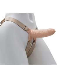Телесный мужской парапротез MEN STYLE - 15 см. - LOVETOY (А-Полимер) - купить с доставкой в Челябинске