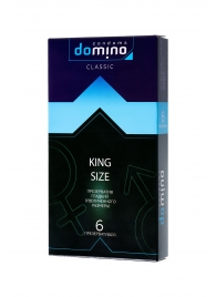 Презервативы увеличенного размера DOMINO Classic King size - 6 шт. - Domino - купить с доставкой в Челябинске