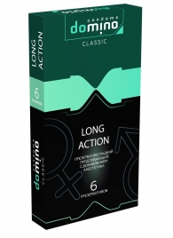 Презервативы с пролонгирующим эффектом DOMINO Classic Long action - 6 шт. - Domino - купить с доставкой в Челябинске