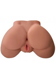 Кофейный мастурбатор-полуторс Perfect Ass Masturbator - Pipedream - в Челябинске купить с доставкой
