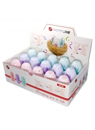 Набор из 15 мини-мастурбаторов Fantastic Egg Hard Boiled - Baile - в Челябинске купить с доставкой