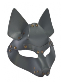 Серая маска Wolf с клепками - Sitabella - купить с доставкой в Челябинске