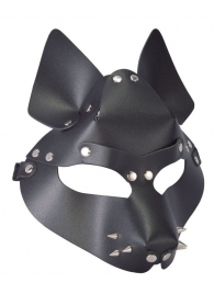 Черная маска Wolf с шипами - Sitabella - купить с доставкой в Челябинске