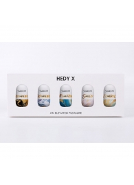 Набор из 5 мастурбаторов Hedy X5 Mixed - Svakom - в Челябинске купить с доставкой