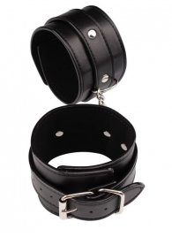 Черные оковы Classic Ankle Cuffs - Chisa - купить с доставкой в Челябинске