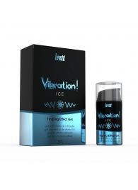 Жидкий интимный гель с эффектом вибрации Vibration! Ice - 15 мл. - INTT - купить с доставкой в Челябинске