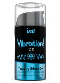 Жидкий интимный гель с эффектом вибрации Vibration! Ice - 15 мл. - INTT - купить с доставкой в Челябинске