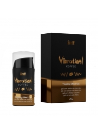 Жидкий интимный гель с эффектом вибрации Vibration! Coffee - 15 мл. - INTT - купить с доставкой в Челябинске