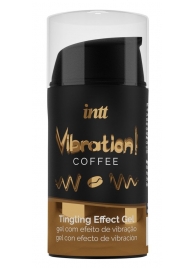 Жидкий интимный гель с эффектом вибрации Vibration! Coffee - 15 мл. - INTT - купить с доставкой в Челябинске