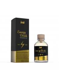 Массажный гель с согревающим эффектом Energy Drink - 30 мл. - INTT - купить с доставкой в Челябинске