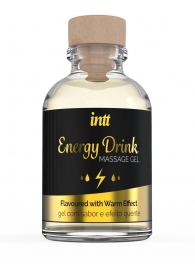 Массажный гель с согревающим эффектом Energy Drink - 30 мл. - INTT - купить с доставкой в Челябинске