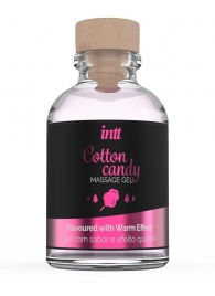 Массажный гель с согревающим эффектом Cotton Candy - 30 мл. - INTT - купить с доставкой в Челябинске