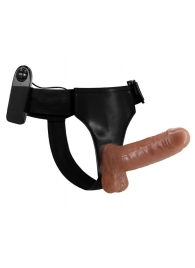 Страпон на трусиках с вибрацией Ultra Passionate Harness - 16 см. - Baile - купить с доставкой в Челябинске