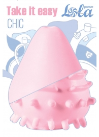 Нежно-розовый мастурбатор Chic - Lola Games - в Челябинске купить с доставкой