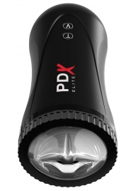 Черный автоматический мастурбатор-ротик Moto Stroker - Pipedream - в Челябинске купить с доставкой