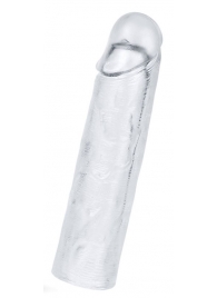 Прозрачная насадка-удлинитель Flawless Clear Penis Sleeve Add 1 - 15,5 см. - Lovetoy - в Челябинске купить с доставкой