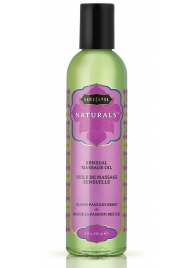 Массажное масло Naturals Island Passion Berry с ароматом тропических фруктов - 236 мл. - Kama Sutra - купить с доставкой в Челябинске