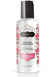 Гель-лубрикант на водной основе Divine Nectars Strawberry Dream с ароматом клубники - 150 мл. - Kama Sutra - купить с доставкой в Челябинске