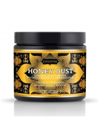 Пудра для тела Honey Dust Body Powder с ароматом кокоса и ананаса - 170 гр. - Kama Sutra - купить с доставкой в Челябинске