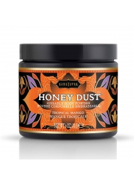 Пудра для тела Honey Dust Body Powder с ароматом манго - 170 гр. - Kama Sutra - купить с доставкой в Челябинске